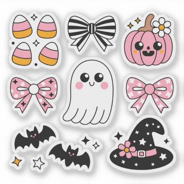 Adesivo Stickers Halloween (Frente)