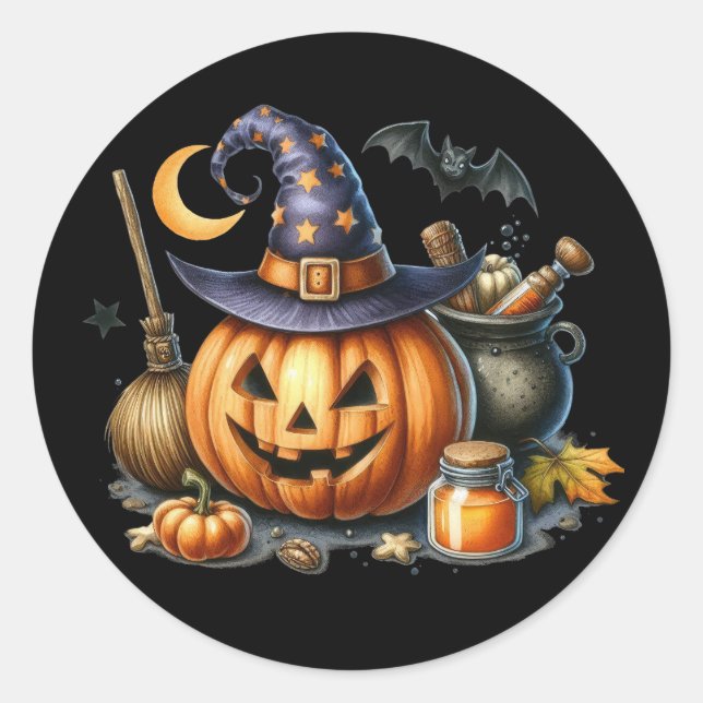 Adesivo Stickers Halloween (Frente)