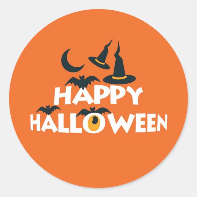 Adesivo Stickers Halloween (Frente)