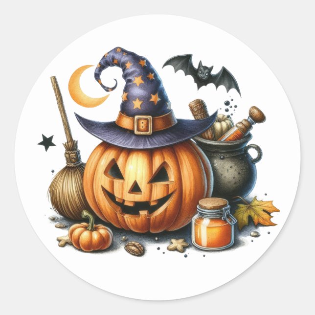 Adesivo Stickers Halloween (Frente)
