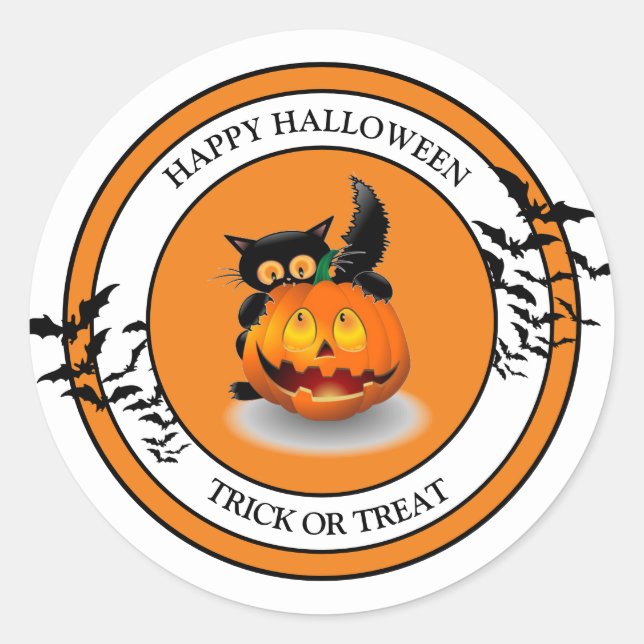 Adesivo Stickers Halloween (Frente)