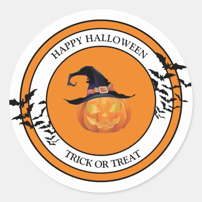 Adesivo Stickers Halloween (Frente)
