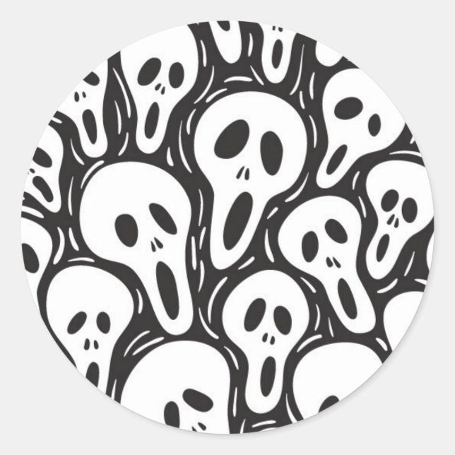 Adesivo Stickers Halloween (Frente)