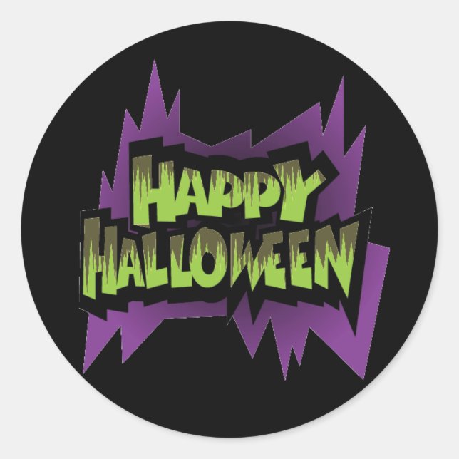 Adesivo Stickers Halloween (Frente)