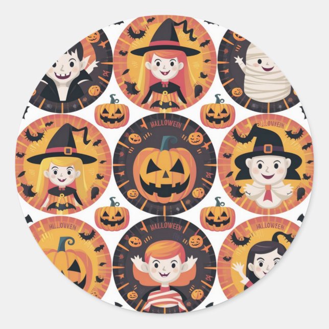 Adesivo Stickers Halloween (Frente)