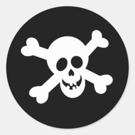 Adesivo Stickers Halloween Skull