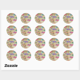 Adesivo Stickers-Happy-Páscoa-Stickers