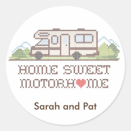 Adesivo Stickers - Home Sweet Motor Home