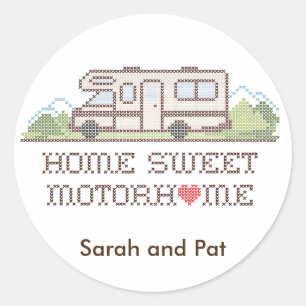 Adesivo Stickers - Home Sweet Motor Home
