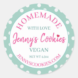 Adesivo Stickers - Homemade com biscoitos da Jenny