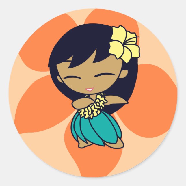 Adesivo Stickers in lt peach (Frente)