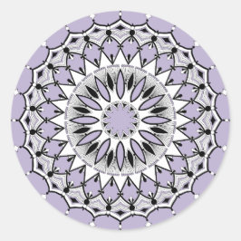 Adesivo Stickers Lilac Mandala (Design 1)