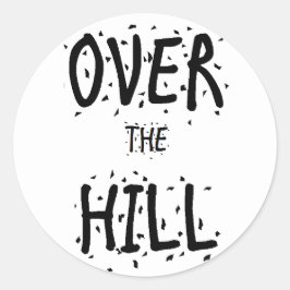 Adesivo Stickers "Over the Hill"