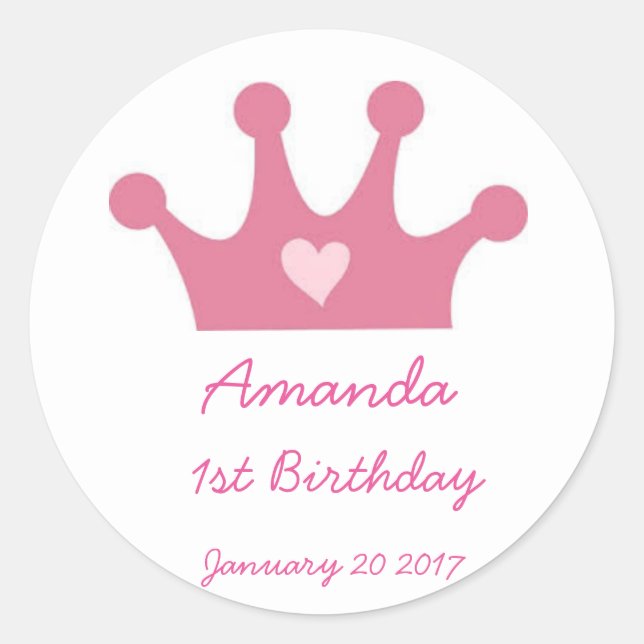 Adesivo stickers para actividad de princesa (Frente)