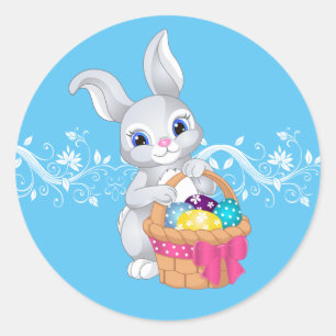 Adesivo Stickers-Páscoa Bunny