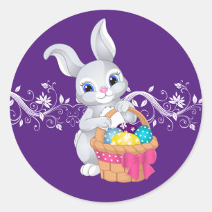 Adesivo Stickers-Páscoa Bunny