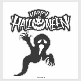 Adesivo Stickers personnalisés Happy Halloween