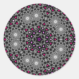 Adesivo Stickers psychédélique kaleidoscope