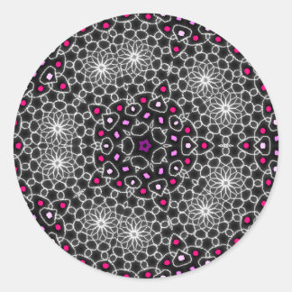 Adesivo Stickers psychédélique kaleidoscope