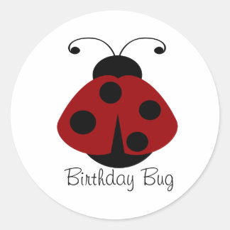 Adesivo Stickers Red Black Ladybug