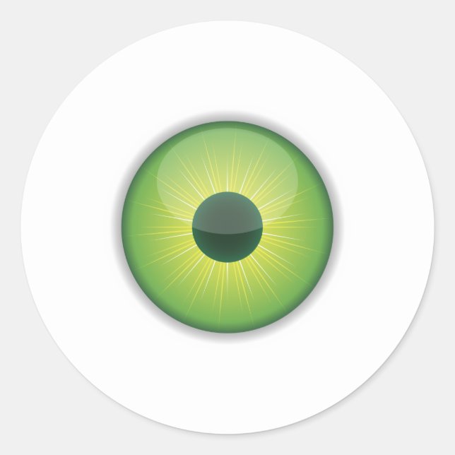 Adesivo Stickers redondos para Artesanatos ou Halloween (Frente)