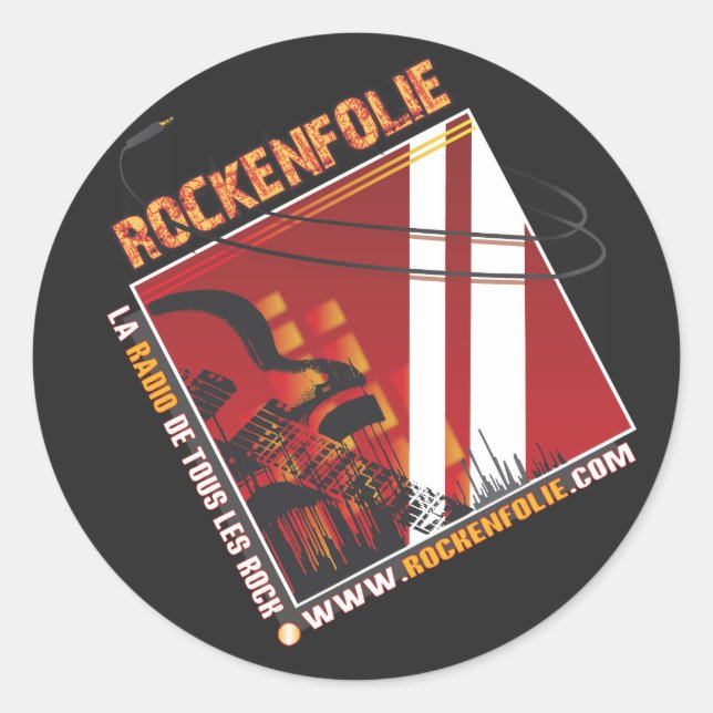 Adesivo Stickers Rockenfolie (Frente)