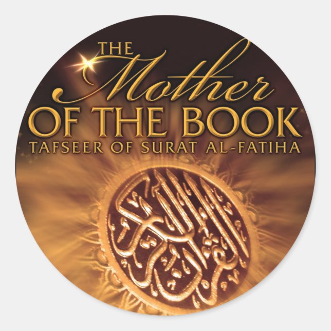 Adesivo Stickers - Surat AlFatiha (Frente)