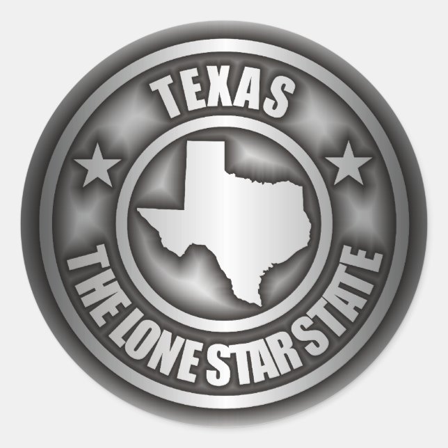 Adesivo Stickers "Texas Steel" (Frente)