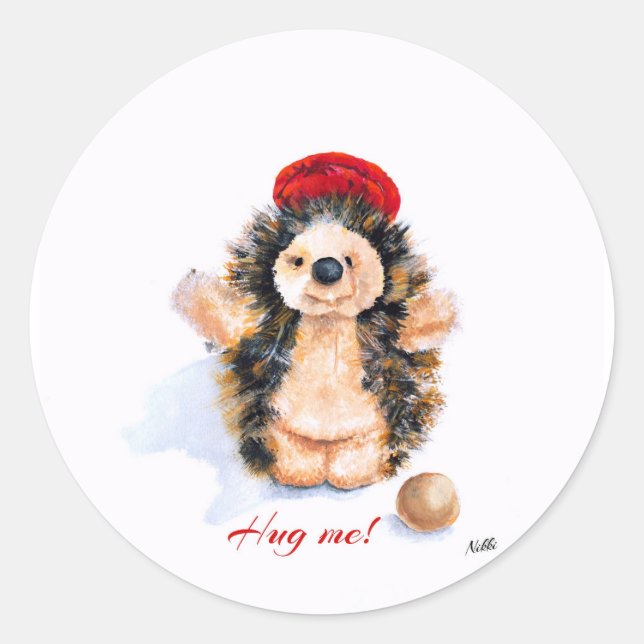 Adesivo Stickers " The Little Hedgehog" (Frente)
