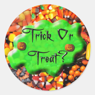 Adesivo Stickers - Trick Treat em Candies