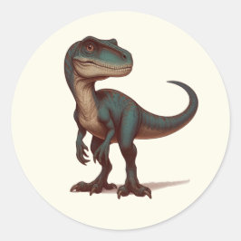 Adesivo Stickers Velociraptor - Kammli Friends Collection