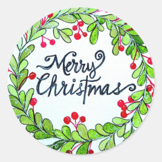 Adesivo Stickers Wreath de Natal