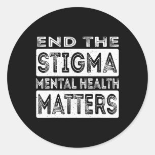 Adesivo Stigma Mental Health Problems Mental Health Aw
