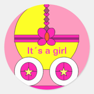 Adesivo Stiker seu uma menina