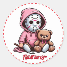 Adesivo Stikers Venerdì 13
