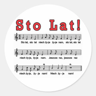 Adesivo Sto Lat! Song Sticker