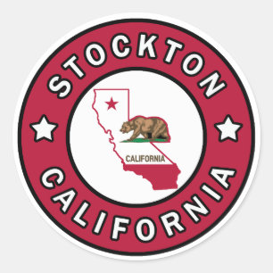 Adesivo Stockton California