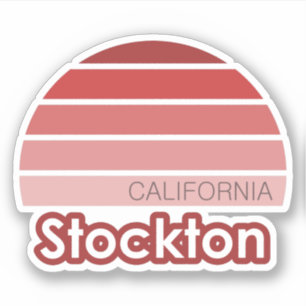 Adesivo Stockton California