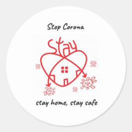 Adesivo Stop Corona