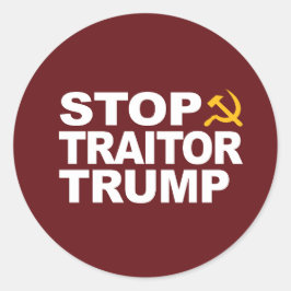 Adesivo "Stop Traitor Trump"