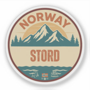Adesivo Stord, Noruega Noruega