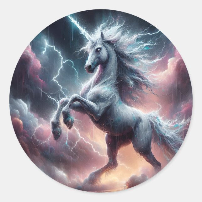 Adesivo Stormy Fury Legendary Unicorn (Frente)