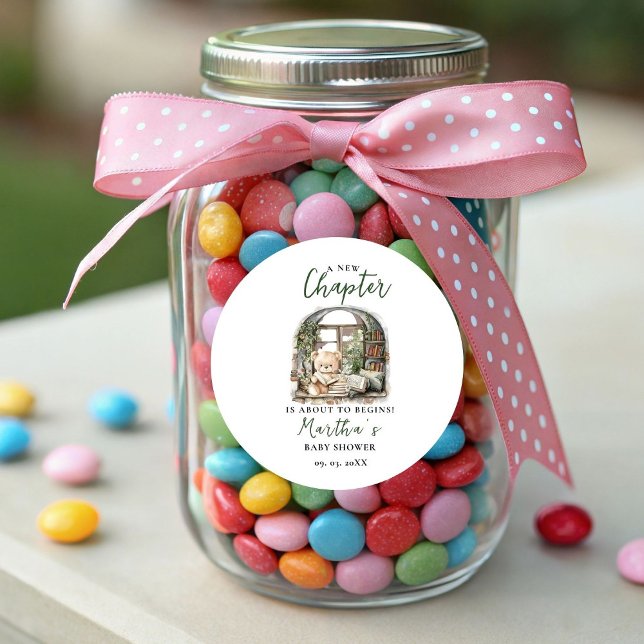 Adesivo Storybook - Um novo capítulo sobre o início do Chá (Criador carregado)