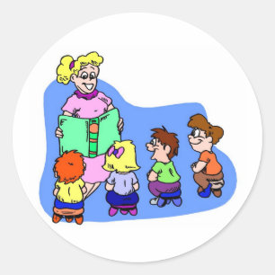 Adesivo Storytime da sala de aula