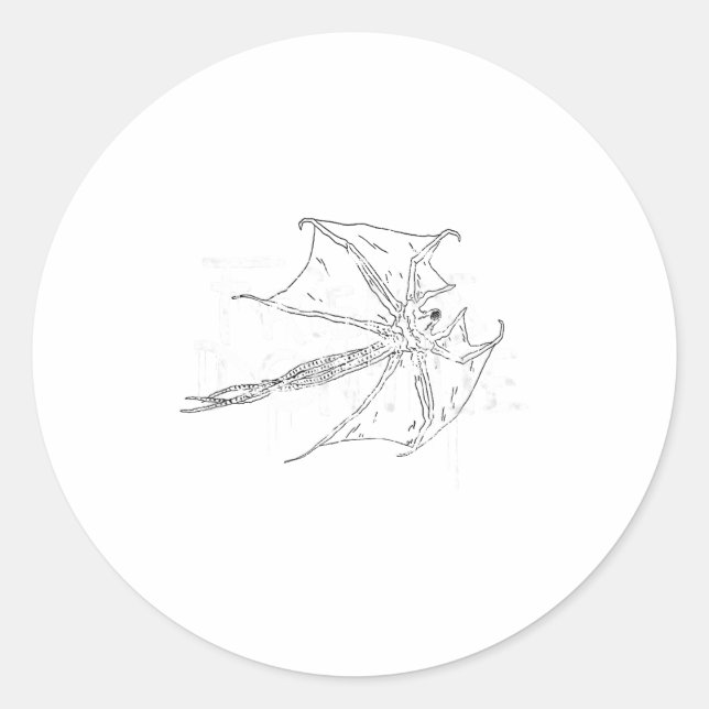 Adesivo Stranger Things 4 Demobat Fly Friends Don't Lie  (Frente)