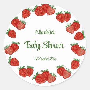 Adesivo Strawberry Berry Sweet Fruta Office Classic