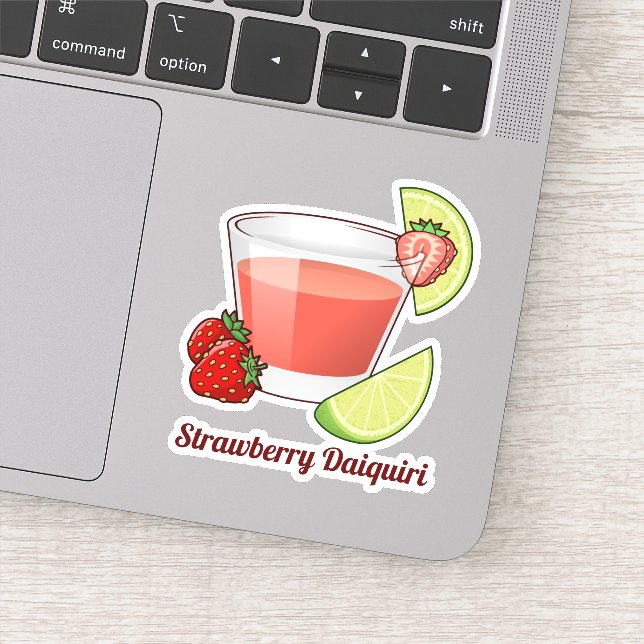 Adesivo Strawberry Daiquiri Sticker (Detalhe)