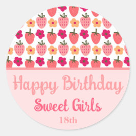 Adesivo Strawberry Fields Delight