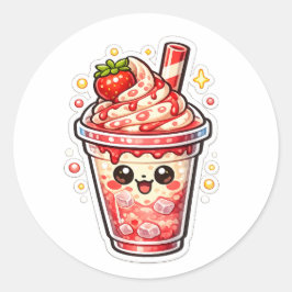 Adesivo Strawberry Ice Tea