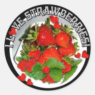 Adesivo STRAWBERRY LOVE ~ Stickers